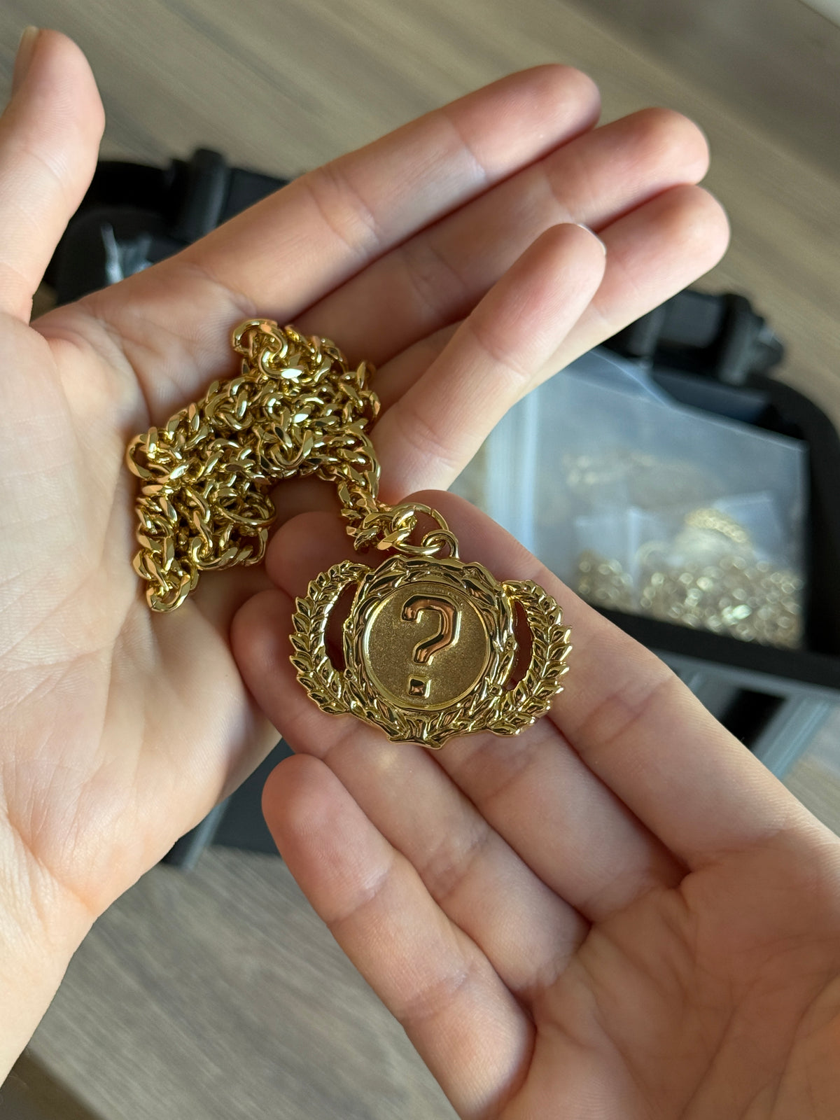 Gold logo and Amur
