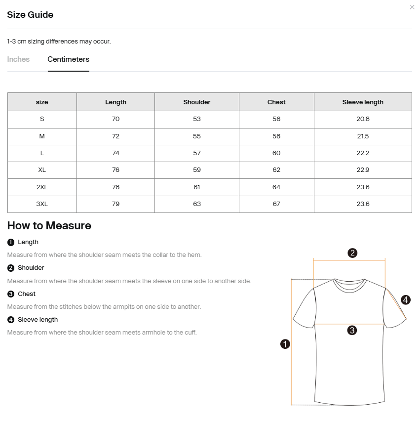 T-Shirs maps from CS2