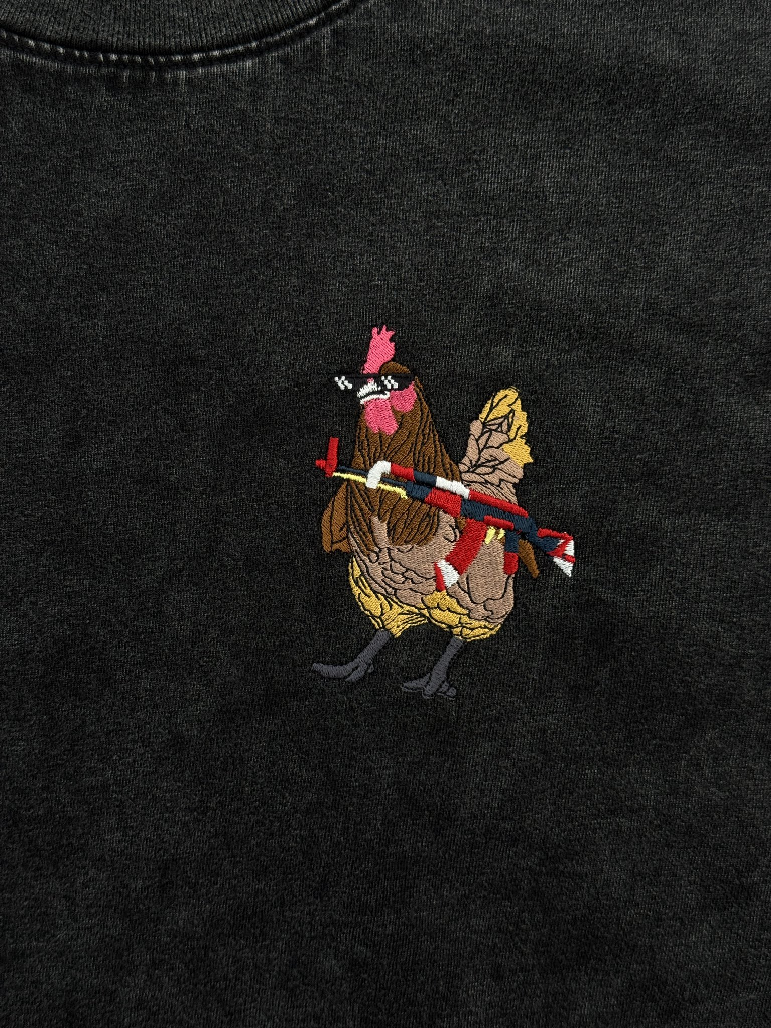 T-Shirt and Chicken + Skin